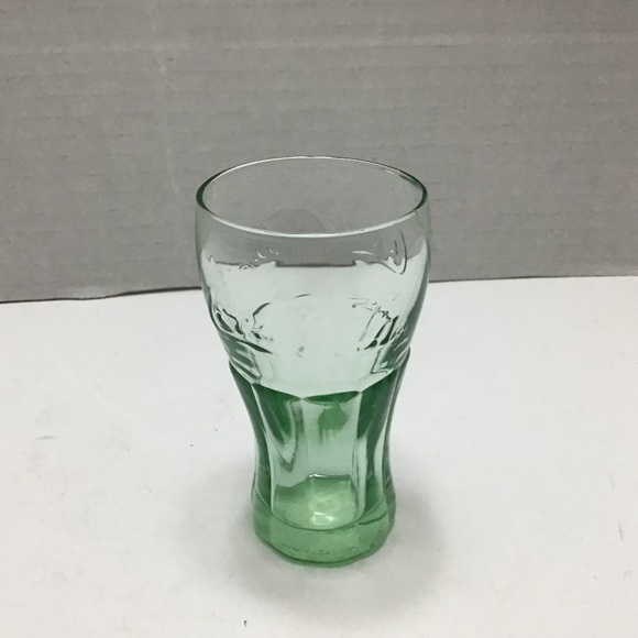 Libbey Other - Libbey Miniature Green Coca-Cola Glass 1980s